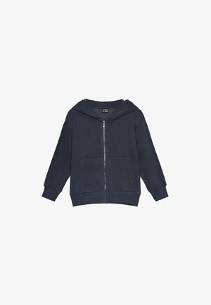 Terranova, FELPA TINTA UNITA - Felpa con zip - blu