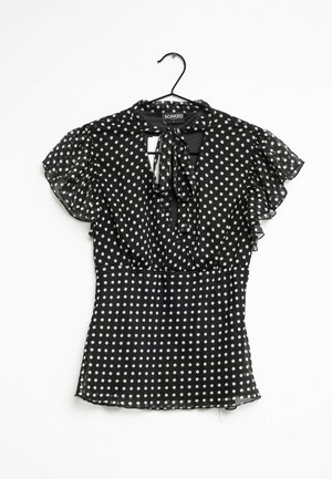 Soaked in Luxury Blouse - black