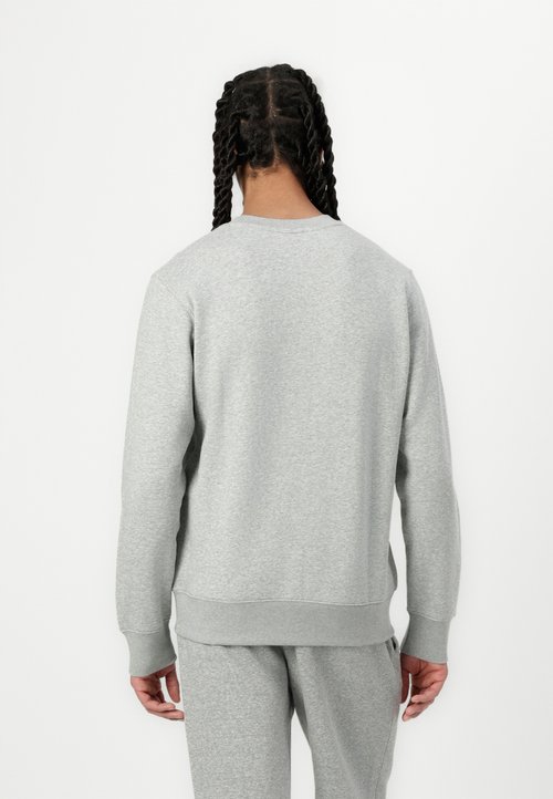 Nike Club Fleece Crew 'Dark Grey Heather White' — foto 3