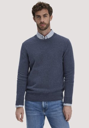 Strickpullover - mitternachtsblau