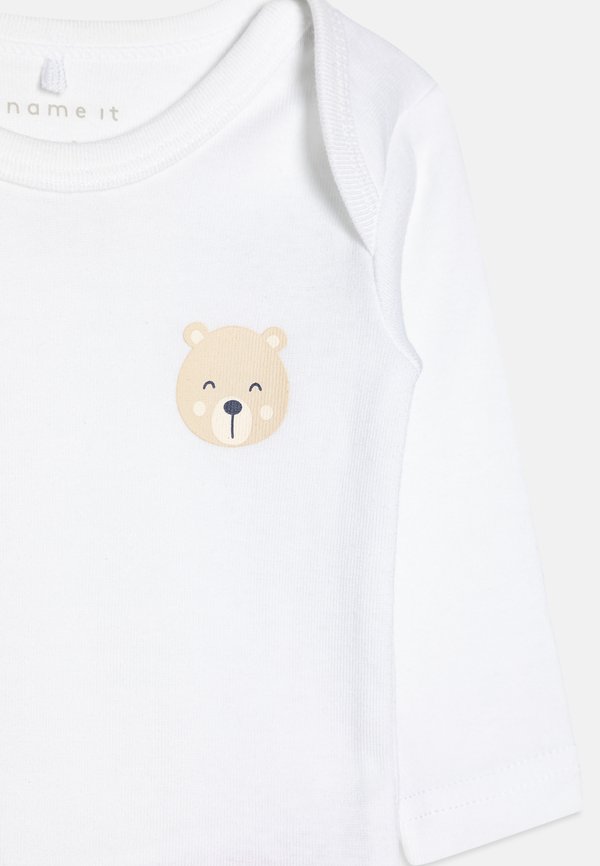 NBNBODY OXFORD BEAR UNISEX 3 PACK - Body - oxford tan2