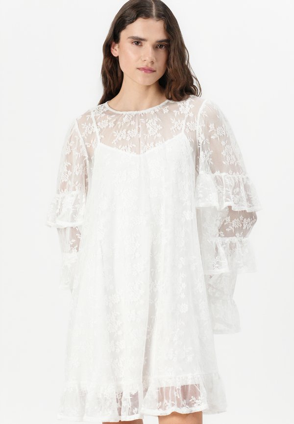 VMCELINE SHORT DRESS - Day dress - cloud dancer2