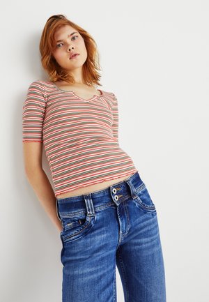Pepe Jeans HOLLY - Camiseta estampada - mousse white