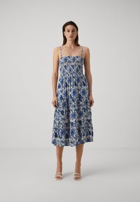 ONLY ONLZELINA LIFE SMOCK  DRESS SKIRT - Rochie de zi - dazzling blue