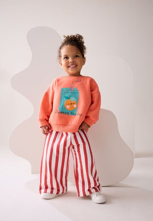 Next REGULAR FIT - JOGGERS SET - Sudadera - orange squeeze the day