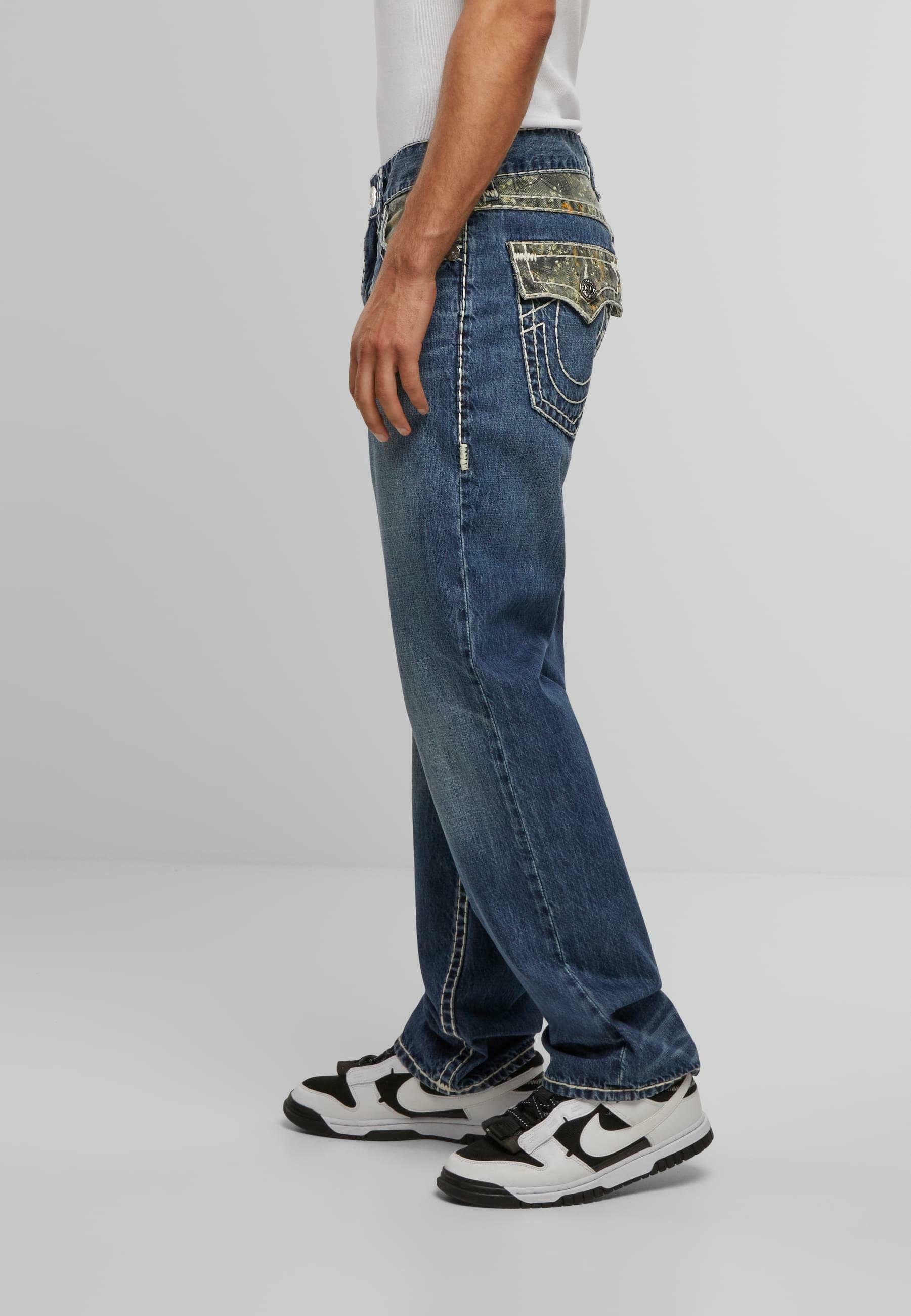 True Religion RICKY SUPER T FLAP BUDDHA CAMO - Straight leg jeans