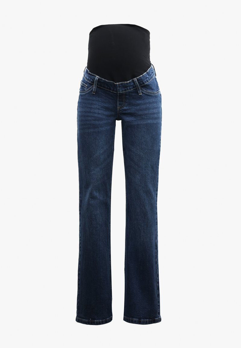 Anna Field MAMA Flared Jeans blauw denim/bluedenim