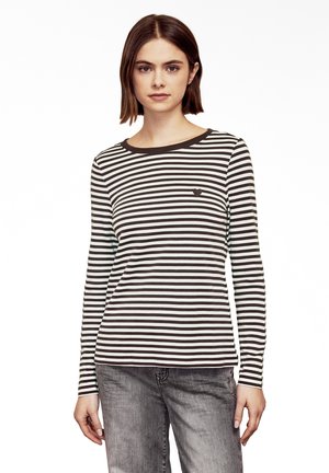 MIT EMBROIDERY - T-shirt à manches longues - braun