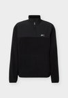 LAB FITNESS ZIP - Fleece trui - black