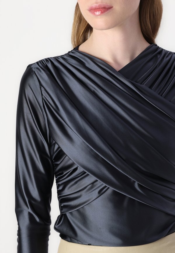 KIRA GLOSSY STRETCH - Long sleeved top4