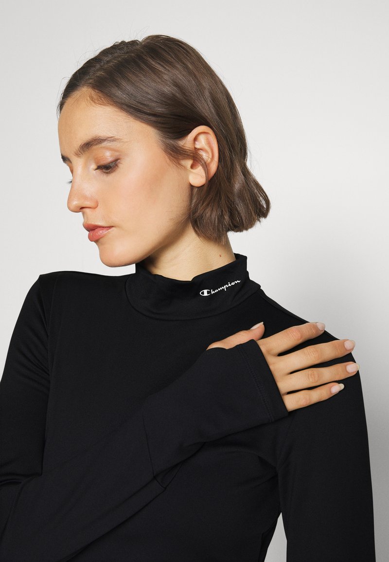 Champion HIGH NECK - Sweatshirt - black - Zalando.co.uk