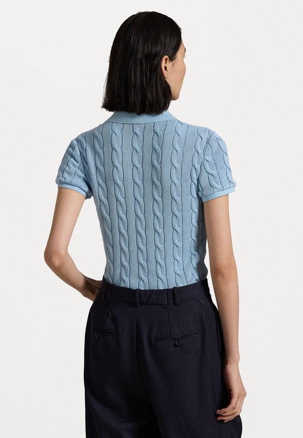 CABLE KNIT POLO SHIRT - Polo shirt2