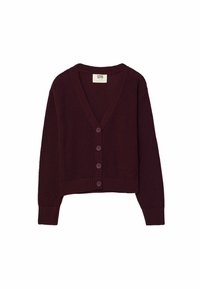 Stradivarius Strickjacke - bordeaux