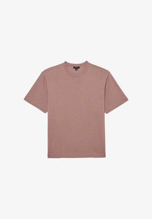 Reiss, REGULAR FIT - TATE COTTON GARMENT-DYED OVERSIZED T-SHIRT . - T-shirt basic - dusty rose