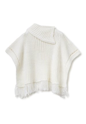 Poncho - cream