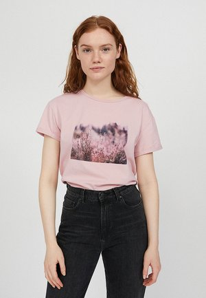 NAALIN - Print T-shirt - pale mauve