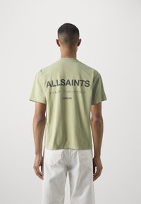 AllSaints UNDERGROUND CREW - Camiseta estampada - sylvan green