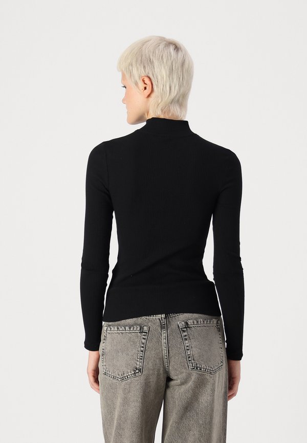 PCKITTE ZIP T-NECK - Long sleeved top2