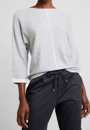 Strickpullover - mottled grey