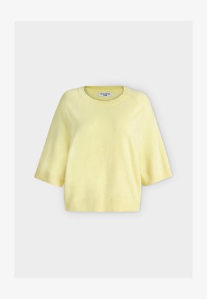 Marc O'Polo DENIM, CREW NECK - Пуловер - medium yellow melange
