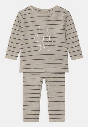 NBMTIPANO SET - Broek - peyote melange