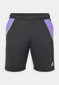 TIRO24 TRAINING SHORT - Sport rövidnadrágok - black/purple rush