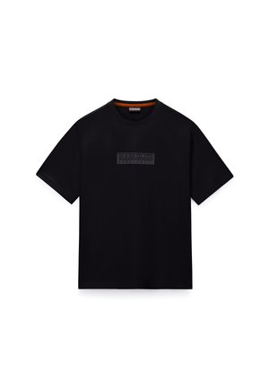 Napapijri, BOX LOGO SS - T-shirt con stampa - black beauty