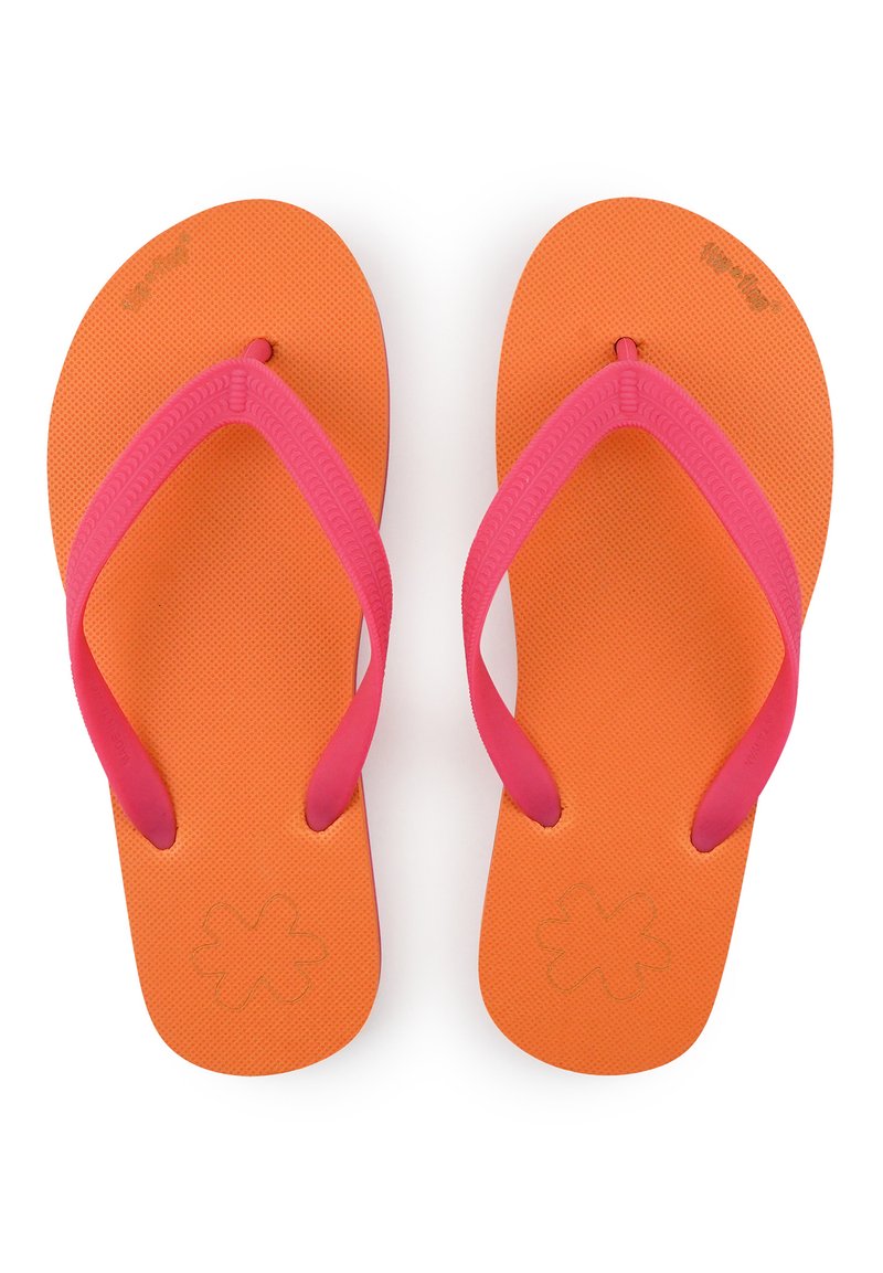 flip*flop ORIGINALS BLOCK Pool shoes orange/pink/orange Zalando - Main Image