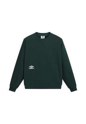 Umbro, CULTURE SWEAT - Sweatshirt - pine grove brilliant white