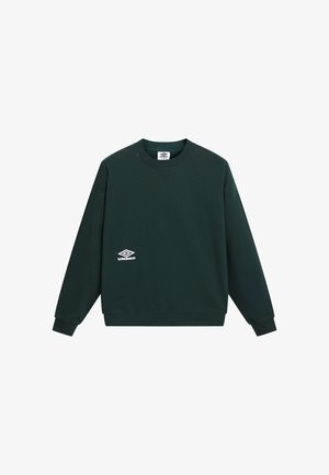 Umbro, CULTURE SWEAT - Sweatshirt - pine grove brilliant white