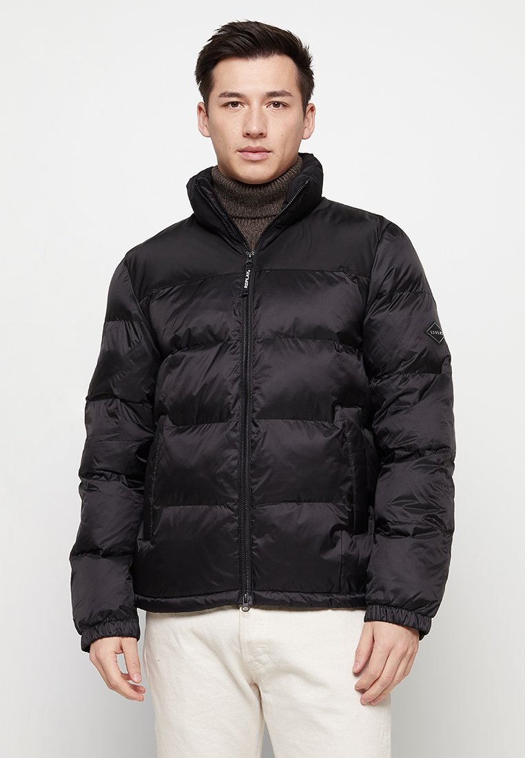 Replay Winterjas zwart