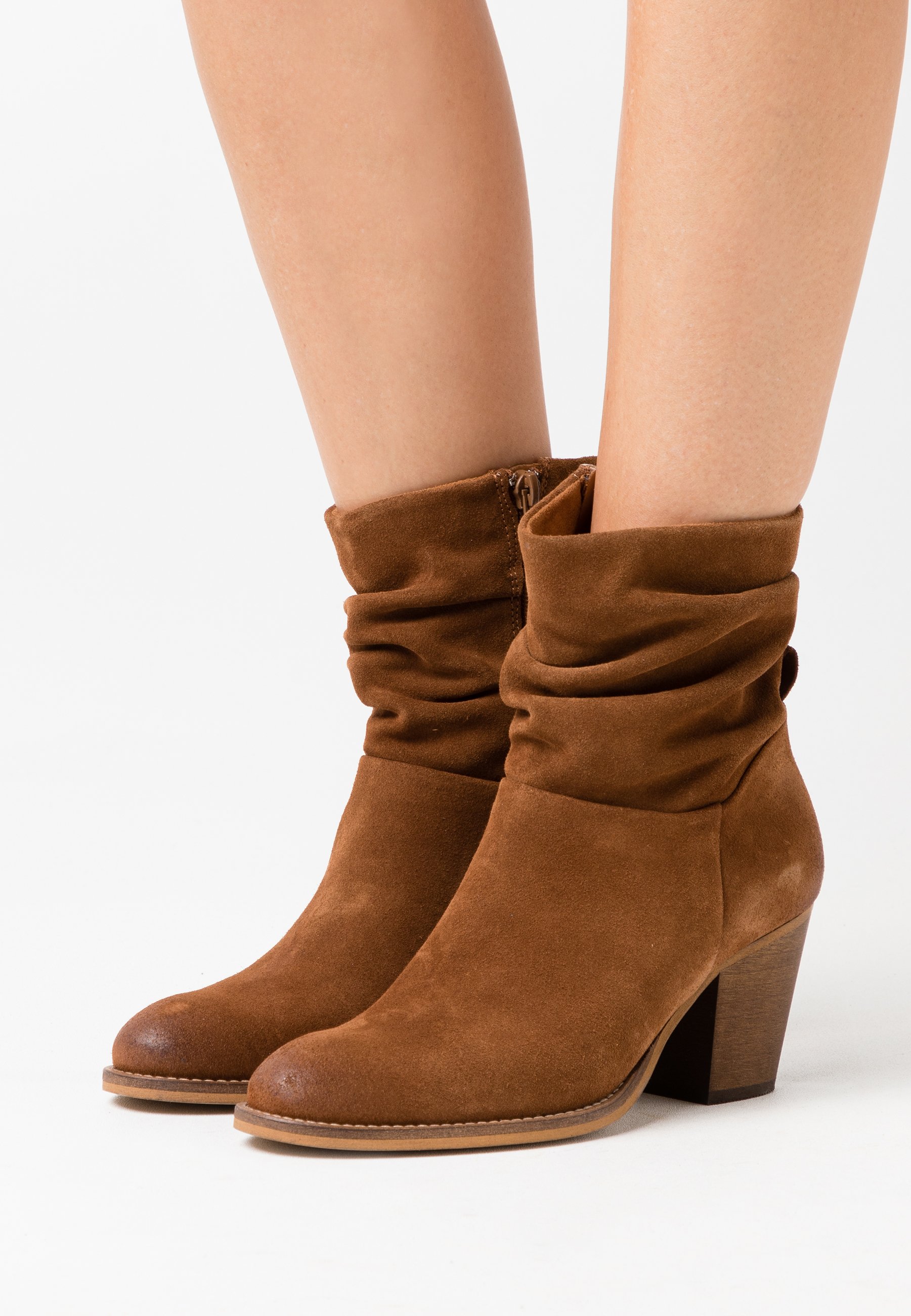 Anna Field LEATHER ANDREAS - Snørestøvletter - brown Anna Field LEATHER ANDREAS - Snørestøvletter - brown