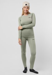 Jack Wolfskin INFINITE WARM - Maglietta intima - mint leaf