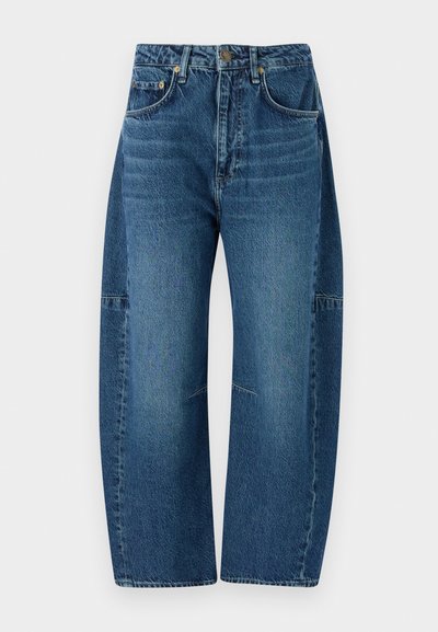 rag & bone CHARLIE BARREL JEAN - Wide Leg - dark blue denim