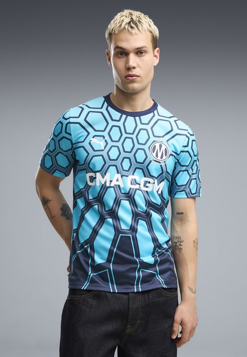 PUMA OLYMPIQUE DE MARSEILLE 26/27 TORWARTTRIKOT - Club wear - bright aqua-club navy — photo 2