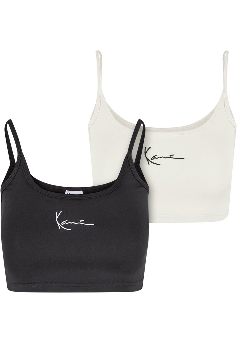 Karl Kani - 2 PACK - Top - off white black, Povećaj