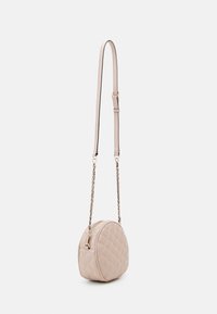 Guess GULLY CIRCLE BAG - Umhängetasche - light beige