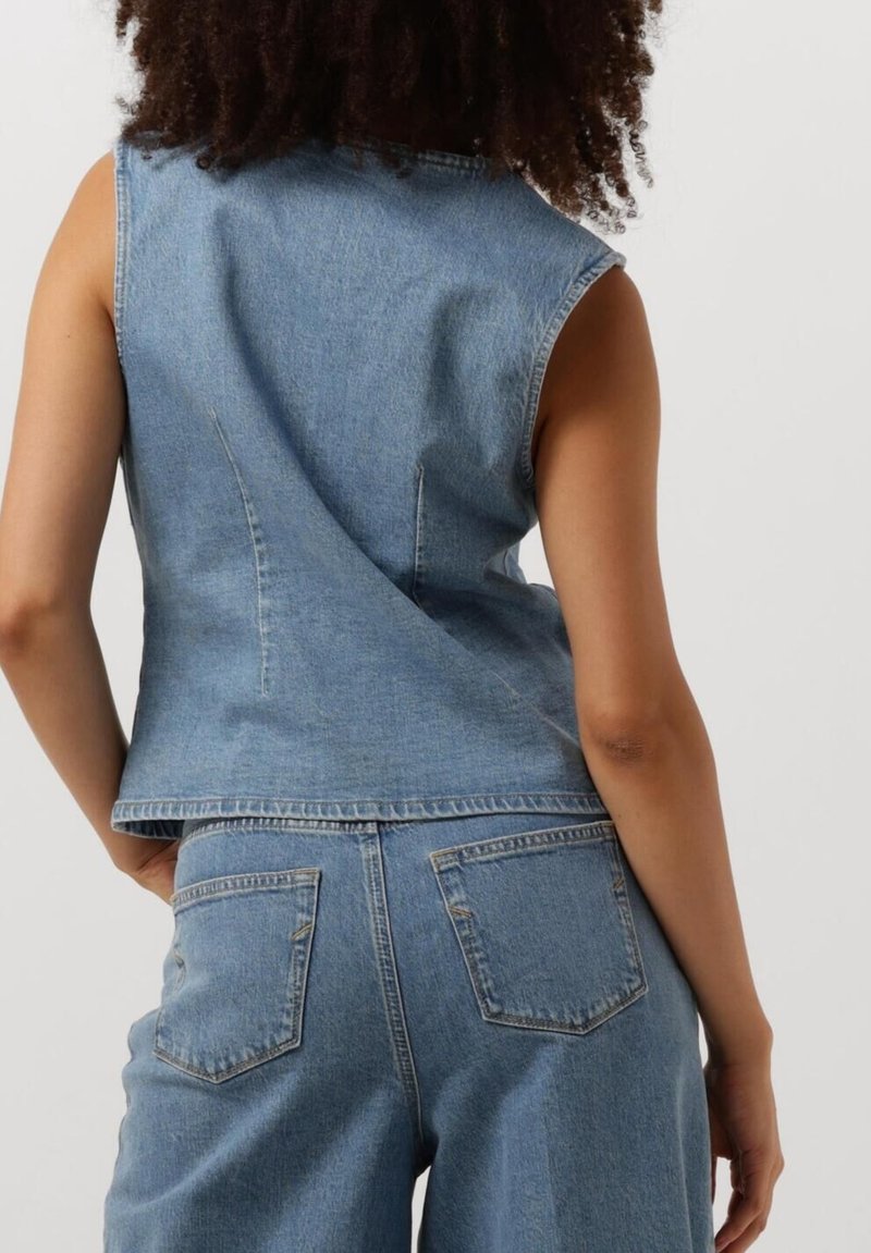 Selected Femme Denim jacket blauw/blue Zalando