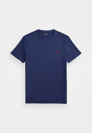 T-shirt Homme Basique à Col Montant - Uni, Manches Courtes, Couche Intérieure Confortable En Polyester - Tailles M à 3XL