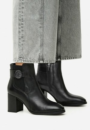 Mexx, MEXX ANKLE BOOTS WOMEN'S BLACK 5906751448410 - Støvletter - black