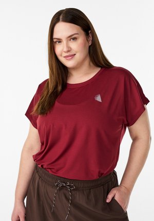 Základné tričko - cabernet