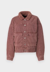 DRIFTER JACKET  - Džinsa auduma jaka - faded brown stone