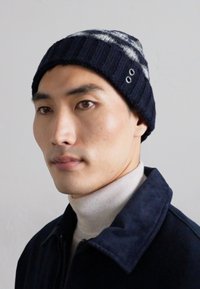 Ron Dorff INTERSIA BEANIES UNISEX - Čepice - navy