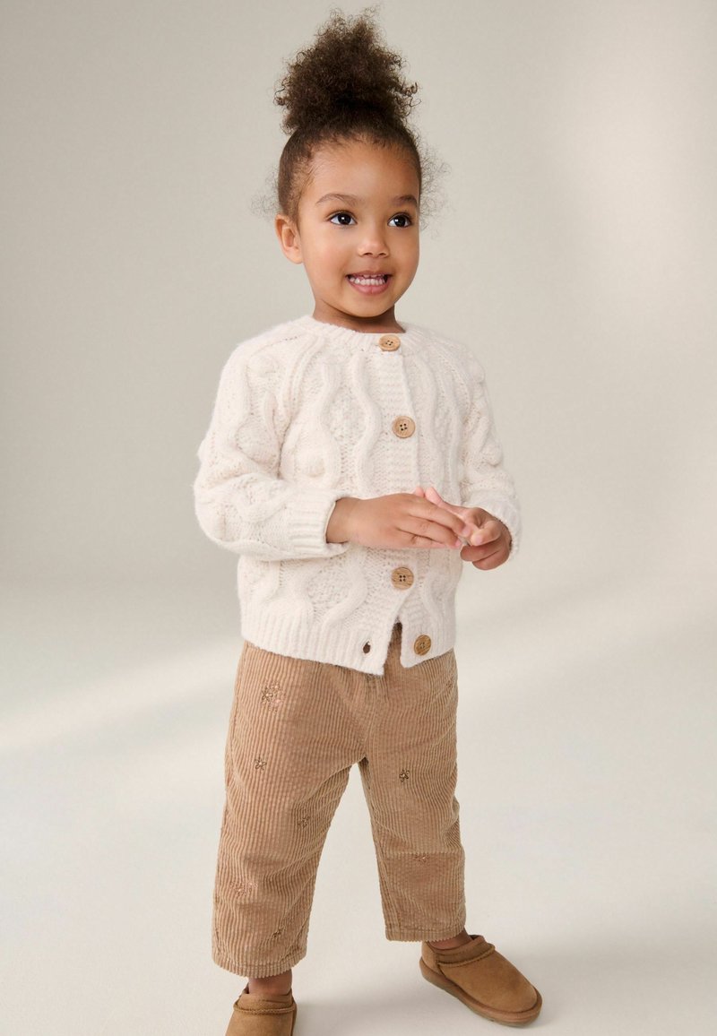 Next REGULAR FIT - Kardigan - ecru