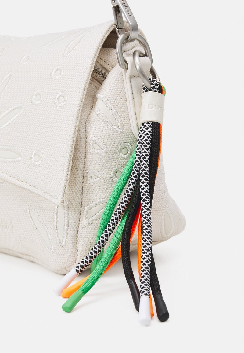 Desigual BAG SUMMER DANDELION PHUKET MINI - Sac ?� main - crudo/blanc - ZALANDO.FR