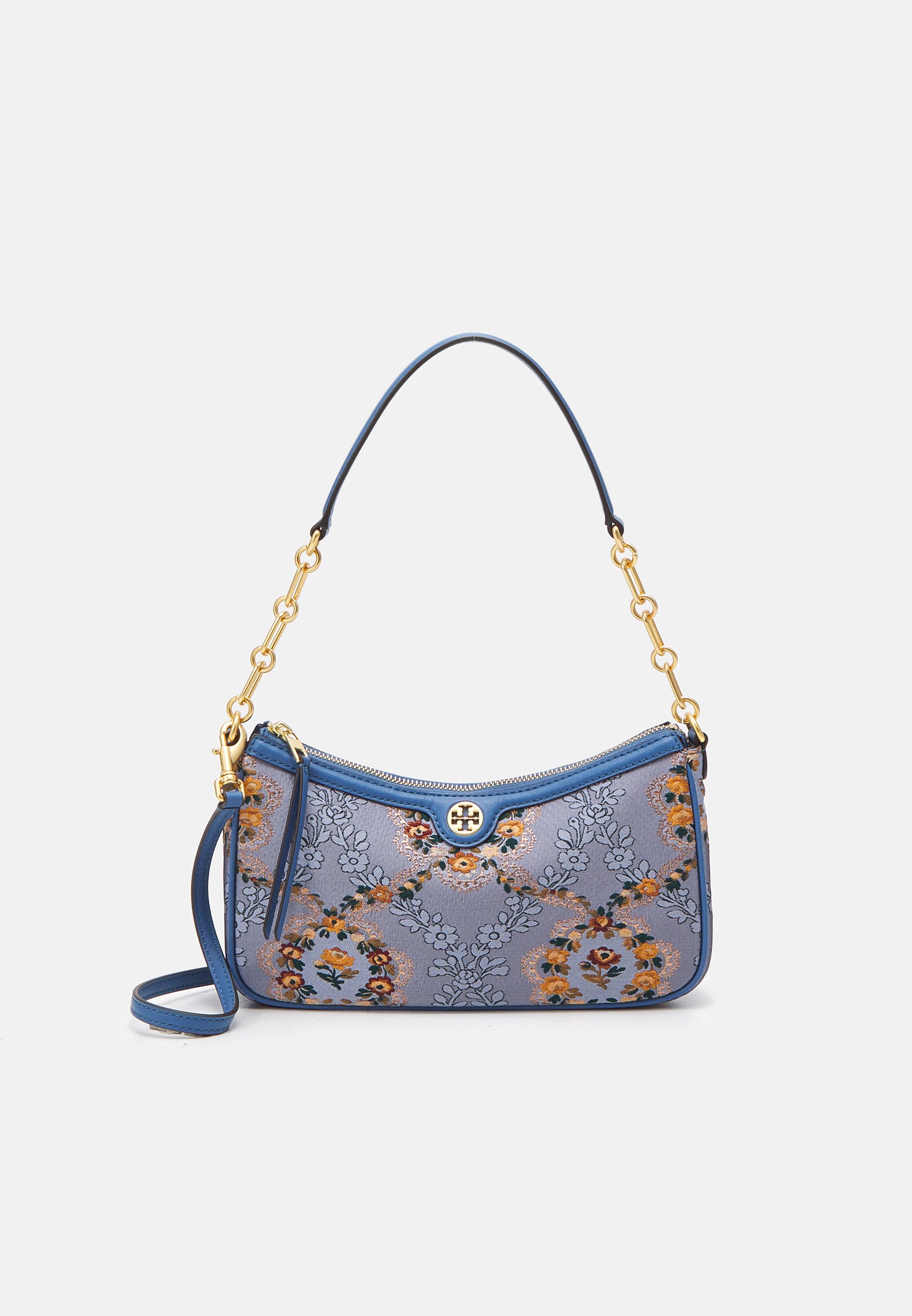 Tory Burch MONOGRAM ZIP SHOULDER BAG 