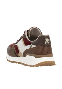 Rieker Sport Baskets basses - zimtbraun rubinrot