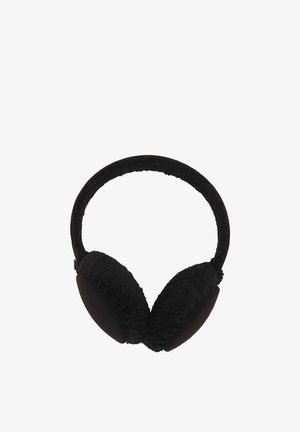Loevenich, KNIT GLOVES WITH RING APPLIQUÉ - Ear warmers - black