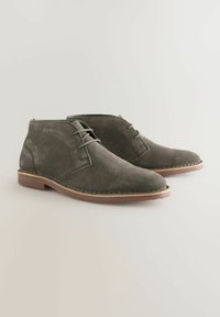 DESERT  - Bottines à lacets - light grey