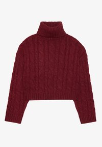 Unselected, burgundy